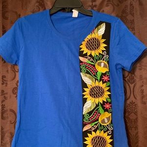 Embroidered Mexican T-shirt